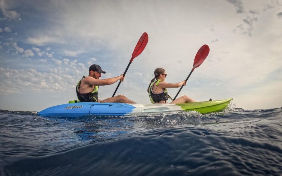 Pula: Kayaking,Snorkeling, Cliff jumping Tour with Wetsuit - What this Pula kayaking tour is really like