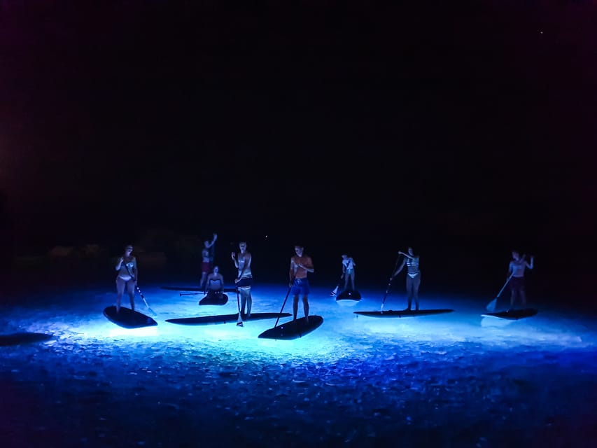 Pula: Night LED Stand-Up Paddle Board Tour - GoPro pictures add useful value