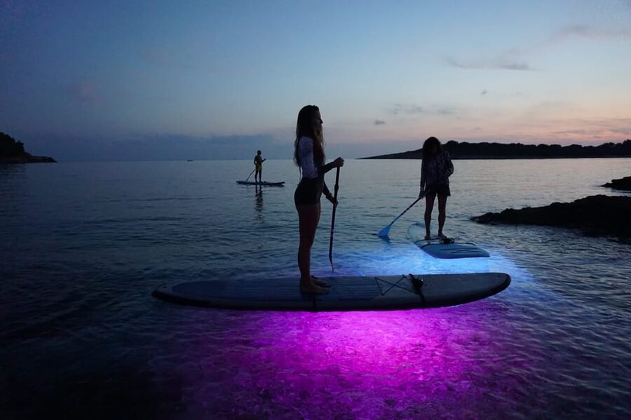 Pula: Night LED Stand-Up Paddle Board Tour - Who will enjoy this most?