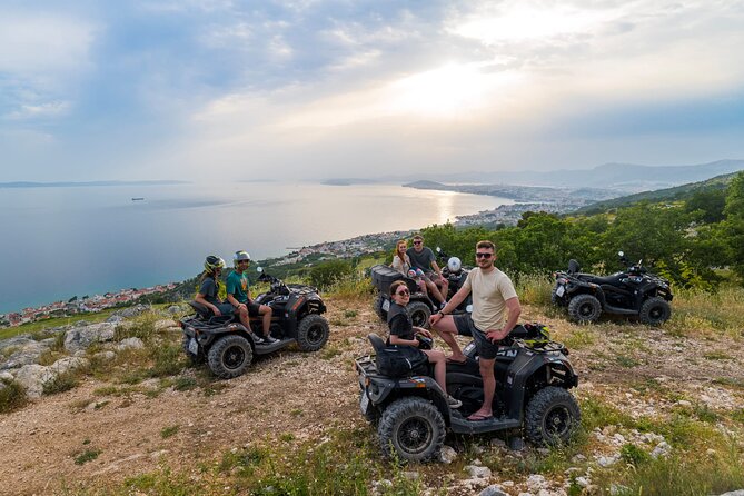 Quad Biking Off Road Tour starting 10 minutes drive from Split - Riding high above Split and the Adriatic