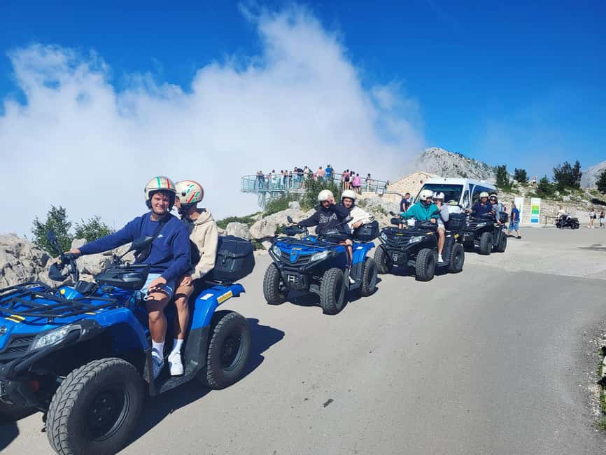 Quad tour to Biokovo Skywalk - Leaving Makarska for Biokovo Nature Park