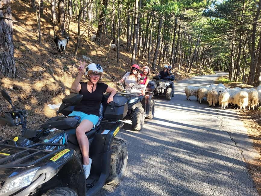 Quad tour to Biokovo Skywalk - A sweet snack stop before the Skywalk