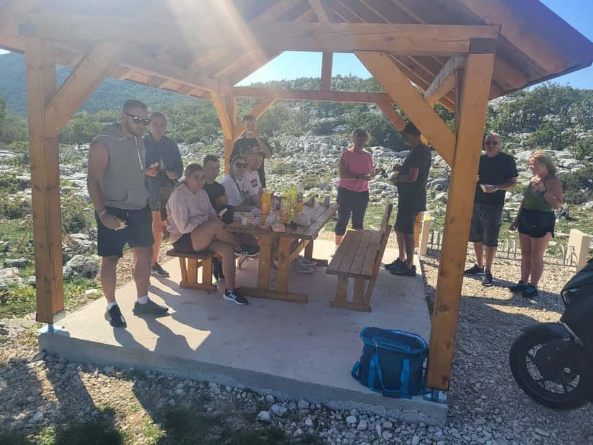 Quad tour to Biokovo Skywalk - Standing 12 meters over the Biokovo cliff