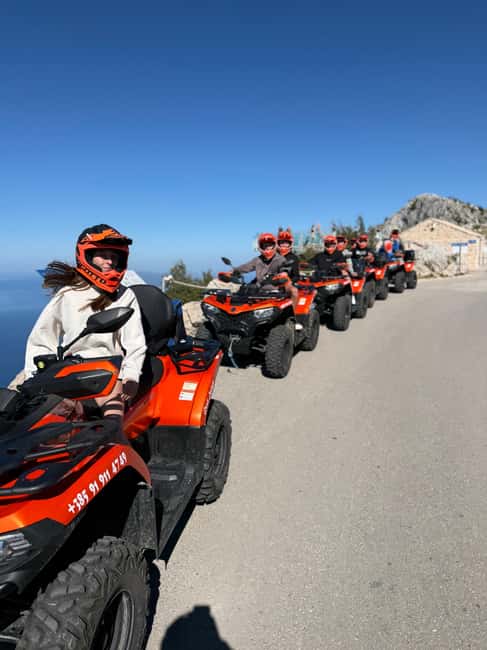 Quad Tour to Makarska Riviera offroad Adventure - From Makarska pickup to the first trail