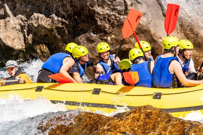 Rafting Cetina River from Split or Cetina river - Rapids, calm water, and optional jumps