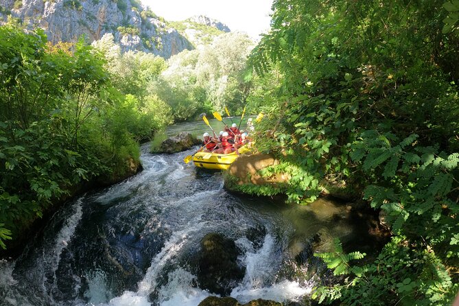 Rafting Cetina River Half Day Trip - Swimming, waterfalls, and the optional rock jump