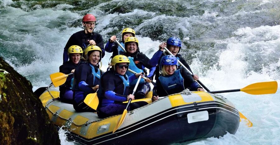Rafting/Kayaking adventure river Kupa - Photos from the most active rapids