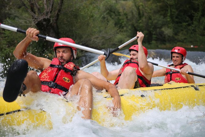 Rafting on Cetina River Departure from Split or Blato na Cetini village - Quiet water, small rapids, and a little teamwork