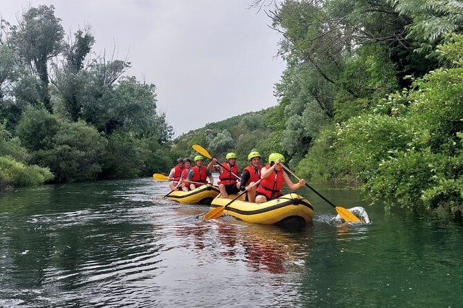 Rafting on Cetina River Standard Route - Starting Near Split at Trnbusi