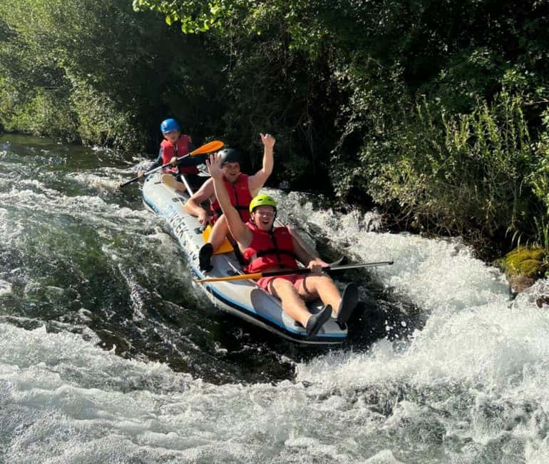 Rafting on Cetina River - Standard Route - Split, Omiš - Rapids, waterfalls, and the active middle section