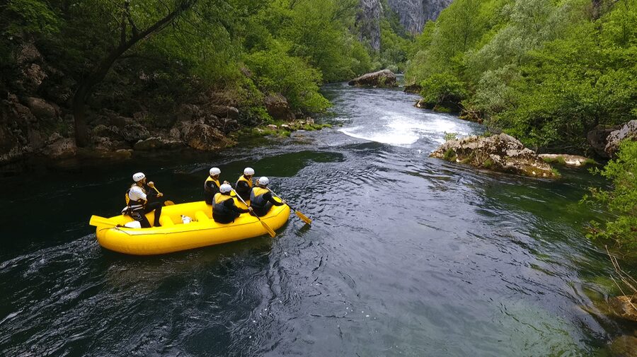 Rafting on the Cetina river - Why the Cetina makes a good rafting day