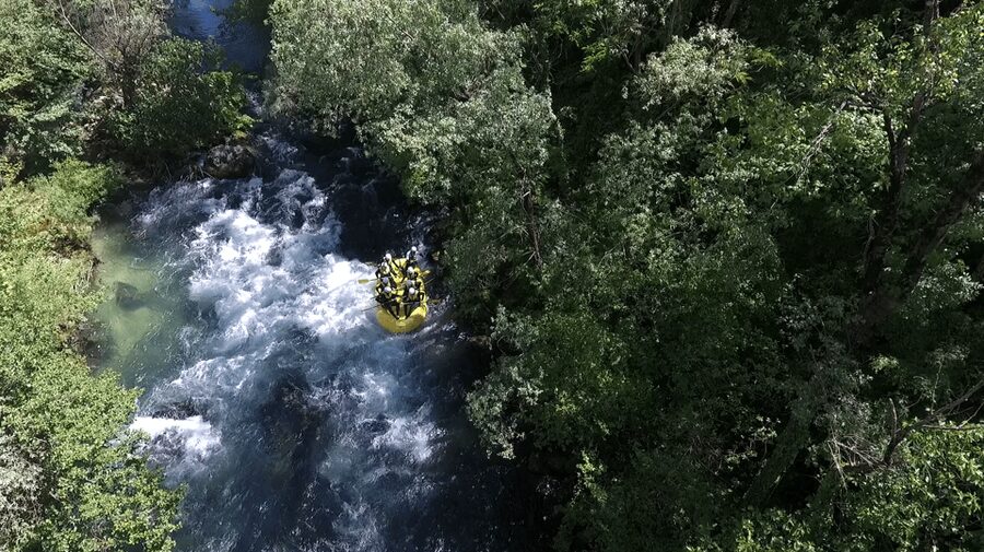 Rafting on the Cetina river - Is $53 good value?