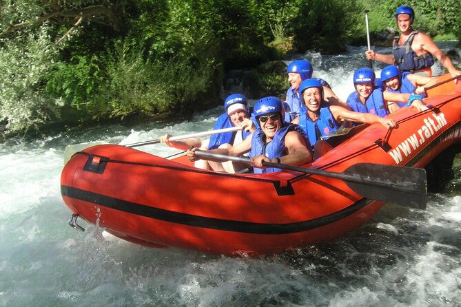 Rafting on the River Cetina from Omis Croatia - Cetina rafting at a glance