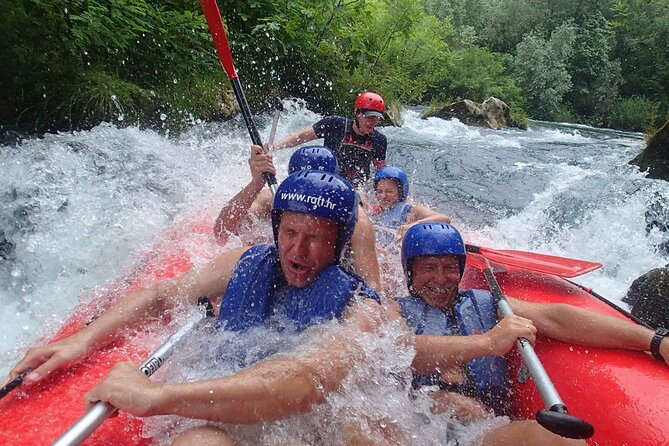 Rafting on the River Cetina from Omis Croatia - Who will enjoy this most?