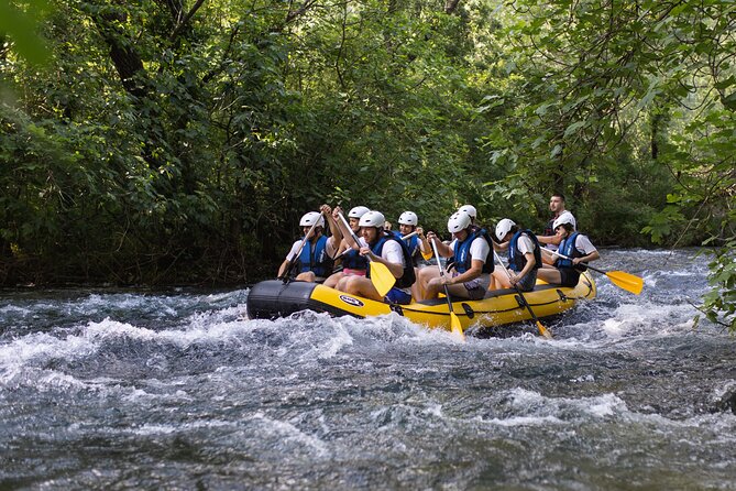 Rafting with cave exploring & cliff jumping |Go Pro 12| - Paddling through the Cetina’s cliffs and waterfalls