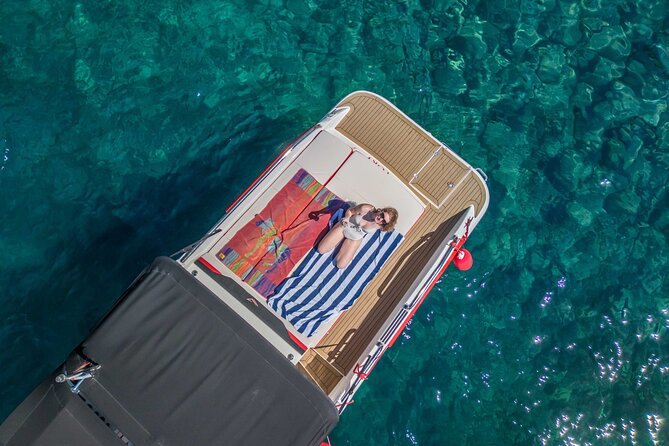 Rent a small boat without skipper - explore the islands and find hidden caves - Exploring caves and clear swimming water