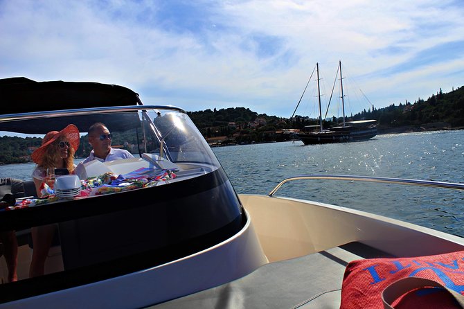 Rent a speed boat and explore beaches and coves of Elaphiti Islands - Šipan: a quiet harbor and Dubrovnik’s old summer world