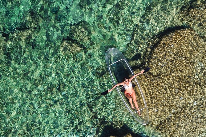 Rent a Transparent Kayak - Discover the Underwater Magic - Private kayaking means a calmer pace