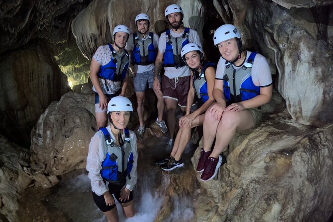 River Rafting from Split- Cliff Jumping- Cave Visit - Paddling, swimming, and the 4 to 6-meter cliffs