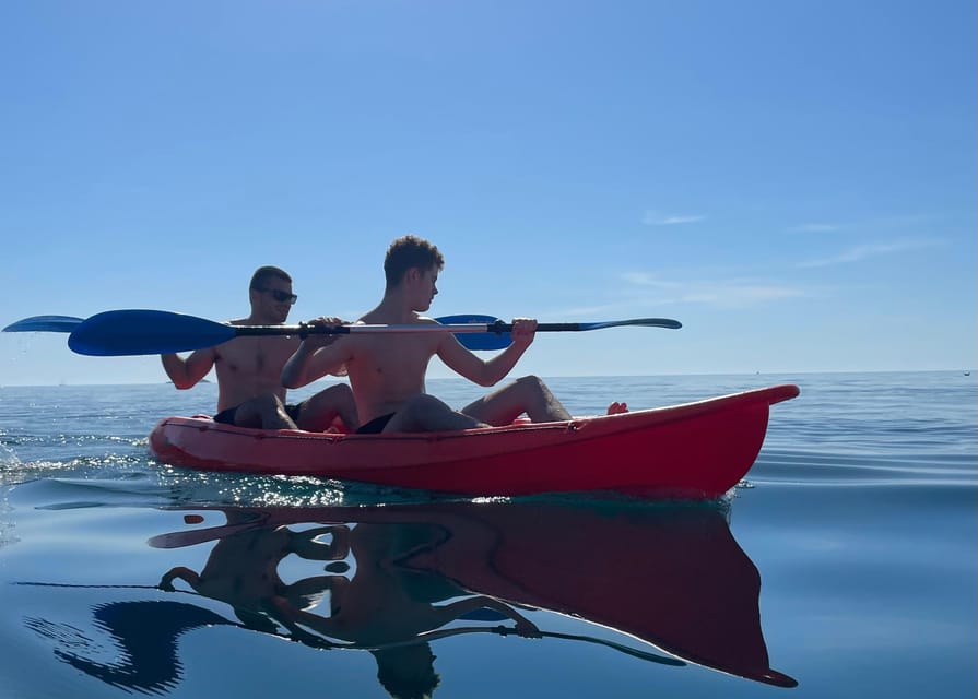 Rovinj: BUBA-KAYAK TOURS, snorkeling, cliff jupming&drinks - Rovinj Old Town from the sea