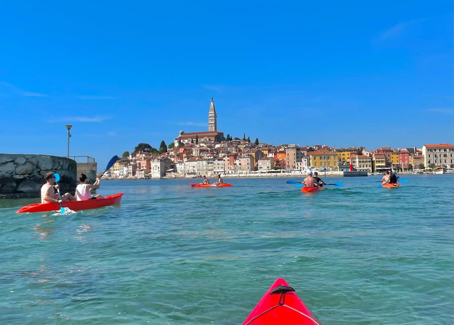 Rovinj: BUBA-KAYAK TOURS, snorkeling, cliff jupming&drinks - The 18:00 sunset departure