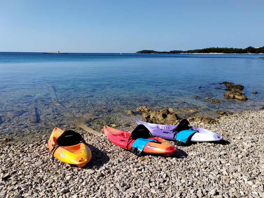Rovinj: Golden Cape Desert Islands Kayak & Snorkeling Tour - Sveti Ivan, lighthouse views, and time to roam