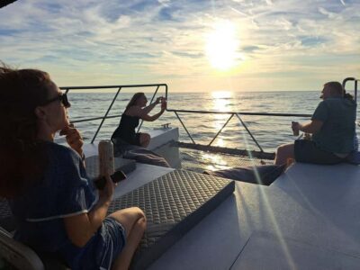 Sunset & dolphin group tours with Catamaran