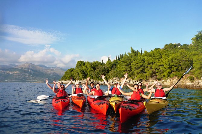 Sea Kayaking and Snorkeling to Green Cave on Sipan island from Lopud - Returning by way of Ruda Island