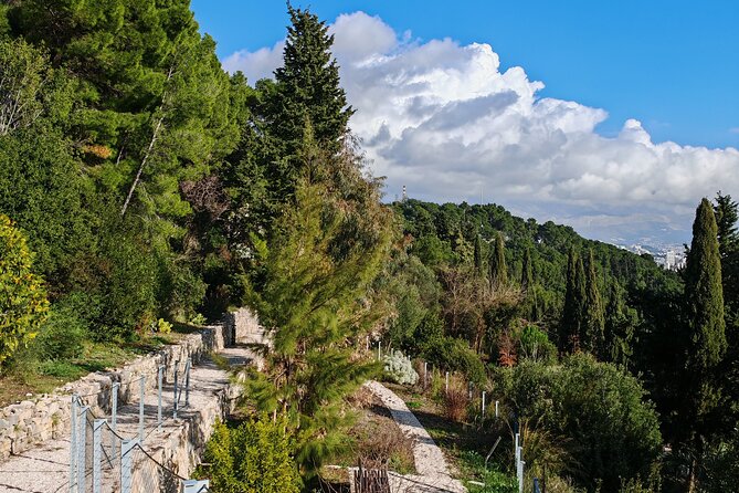 Secret Marjan Park Hiking Tour in Split - Beaches viewed from above