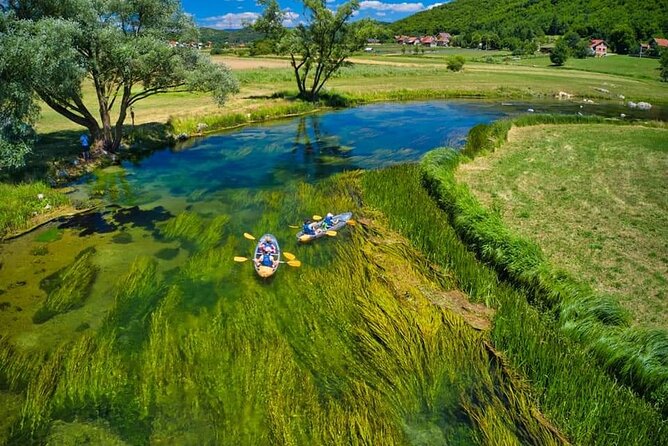 See through kayaks on Gacka river - Why the Gacka River makes a good kayak trip