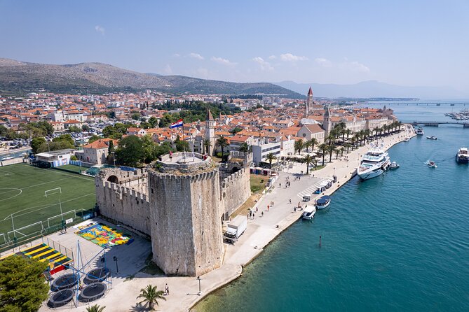 Slatine - Island Hopping Excursion (Trogir/Blue Lagoon/Shipwreck) - Leaving Slatine for a Three-Stop Day