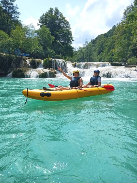 Slunj: Upper Mreznica River Kayaking Adventure - Two and a half hours among waterfalls and pools