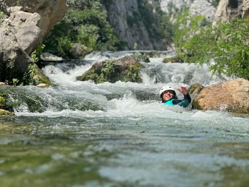 Small Group Canyoning with proffesional guide - Swimming, rapids, and optional jumps