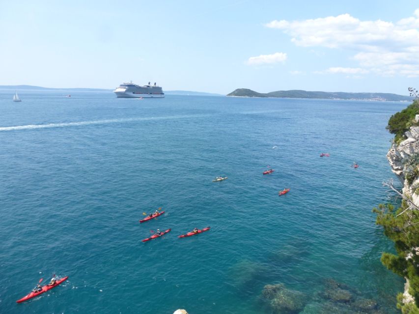 Split 4-Hour Guided Sea Kayak Tour - West along the Kaštela Channel