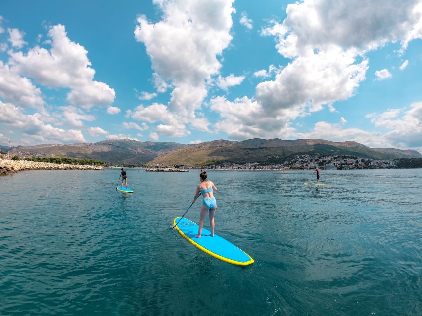 Split: Adriatic Sea and River Stand-Up Paddleboard Tour - The 15-minute safety briefing and first paddle strokes