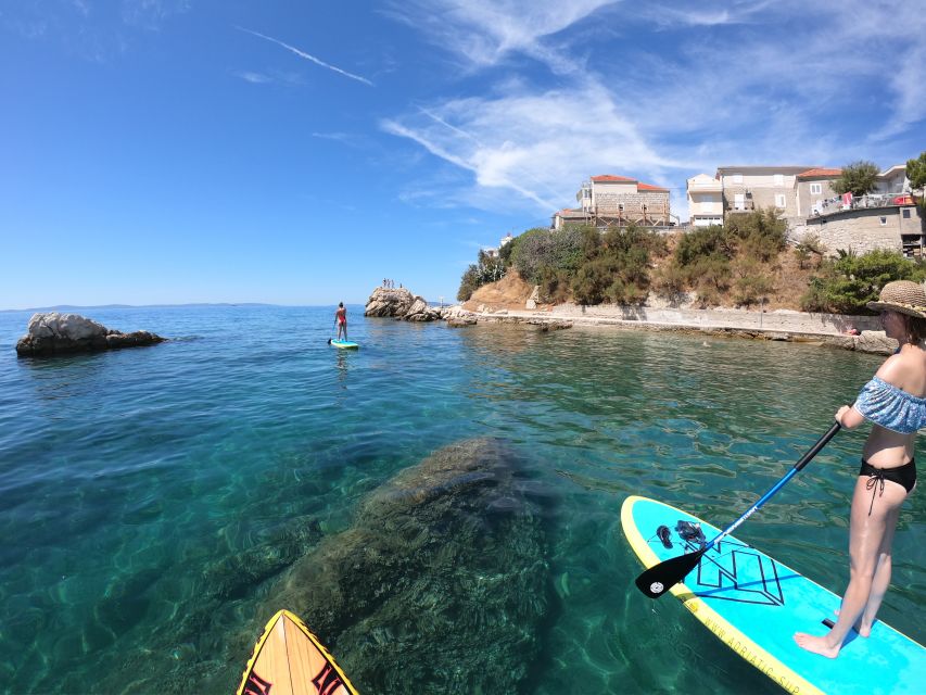 Split: Adriatic Sea and River Stand-Up Paddleboard Tour - A remote beach break before paddling back