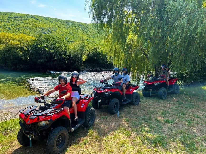 Split: ATV Quad Tour with waterfall swim - Waterfalls on the Ruda and Ovrlja rivers
