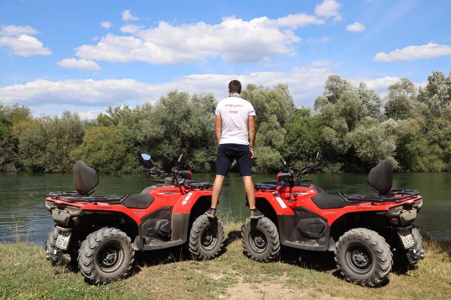 Split: ATV Quad Tour with waterfall swim - Best for first-time riders, couples, and active families