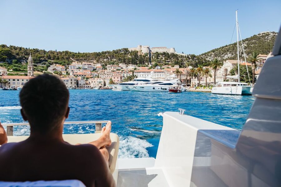 Split: Blue Cave, Vis & Hvar Full-Day Trip by Speedboat - Komiža gives Vis a human face