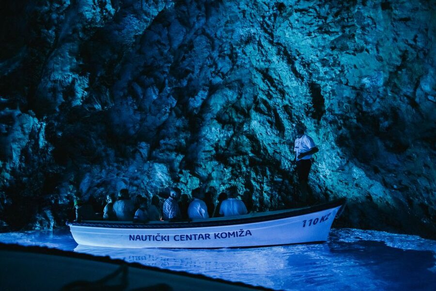 Split: Blue Cave, Vis & Hvar Full-Day Trip by Speedboat - Racing from Split to Biševo’s glowing cave