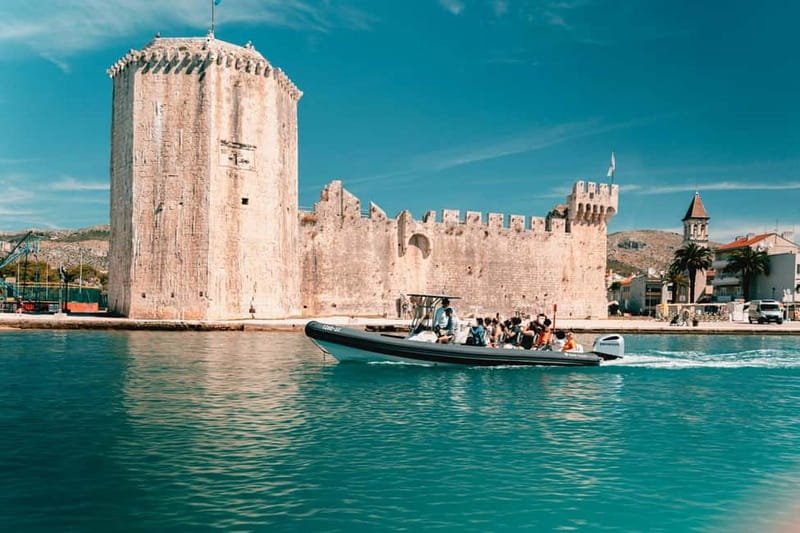 Split: Blue Lagoon & 3 Islands Speedboat Tour - Trogir: beautiful, old, and too short