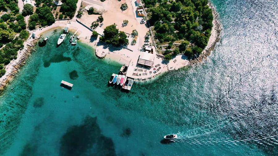 Split: Blue Lagoon and 3 Islands Group Boat Tour - Labadusa Beach: the quieter final stop