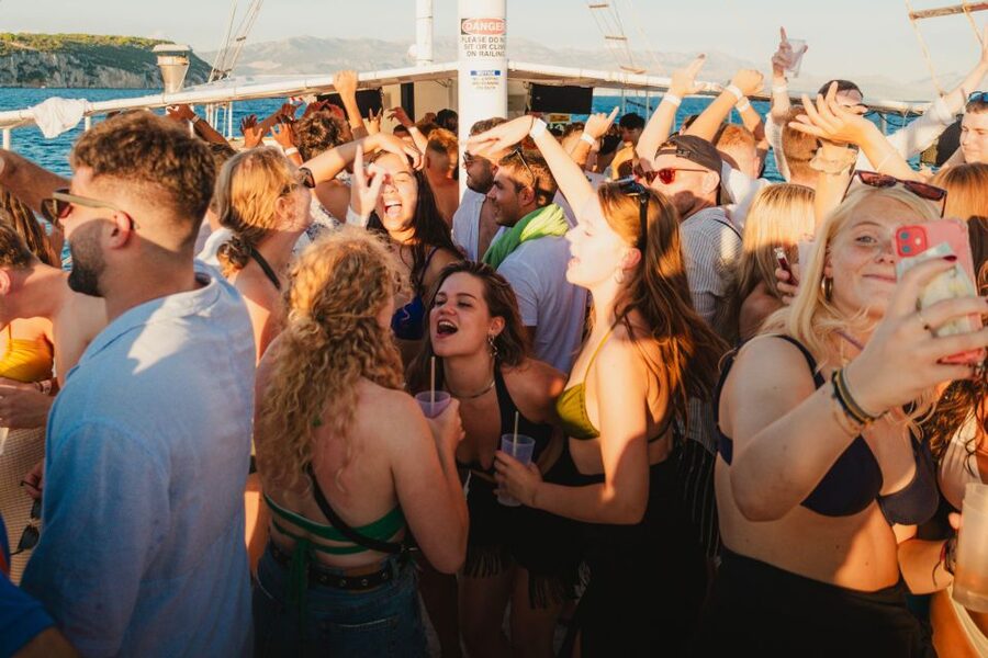 Split: Blue Lagoon Boat Party with Slide, Dj and After Party - Who Will Enjoy This Most?
