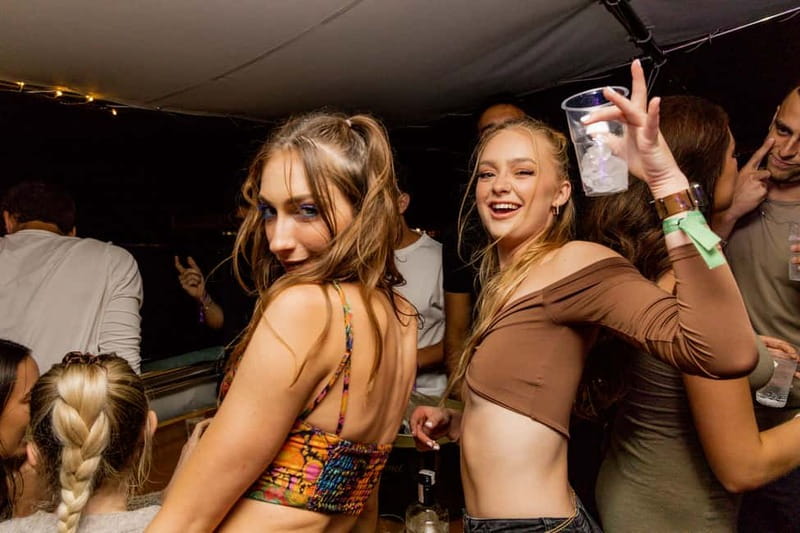 Split: Boat Crawl with Nightclub Access, Shots, & Boat Party - Moving Through Three Different Party Stops