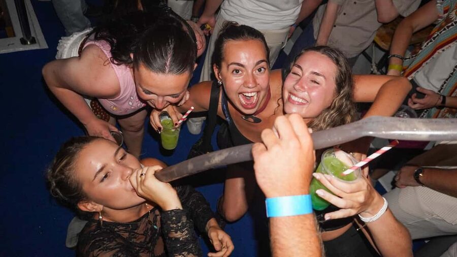 Split: Boat Crawl with Nightclub Access, Shots, & Boat Party - The Night Boat Party With Two Bars