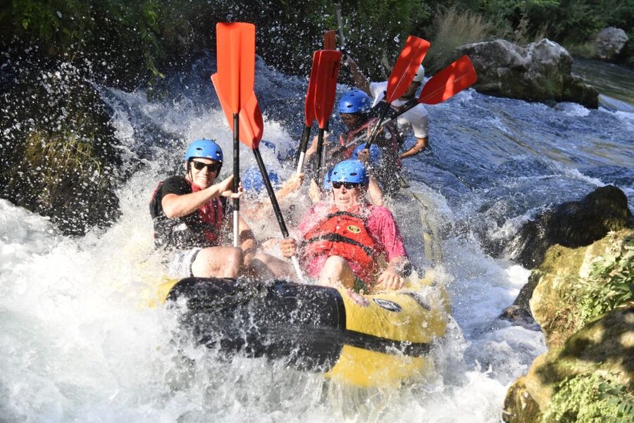 Split: Cetina River Rafting with Cliff Jumping Tour - Swimming and the Tisne Stine rock jumps