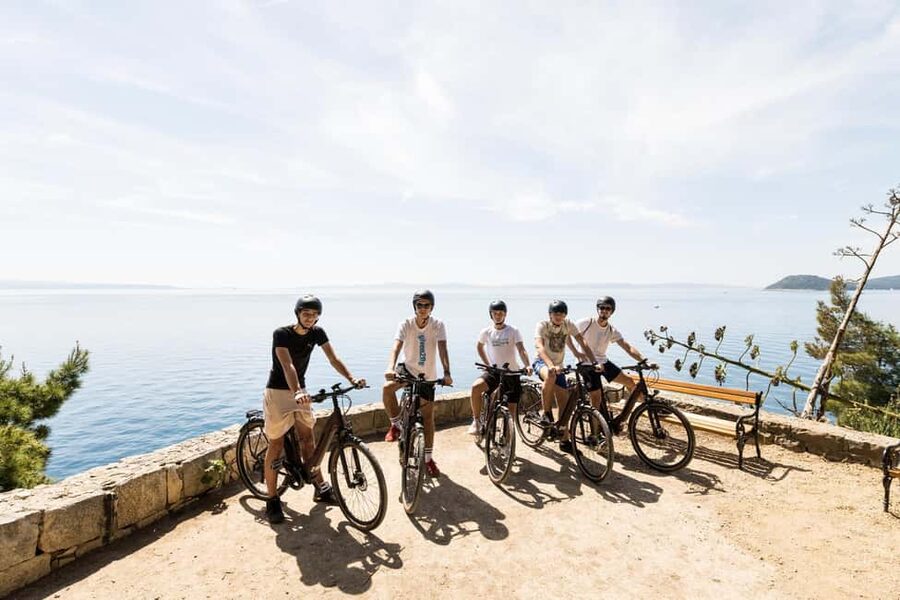 Split City & Marjan Park Electric Bike Tour - Matejuska, the working harbor, and a taste of local life