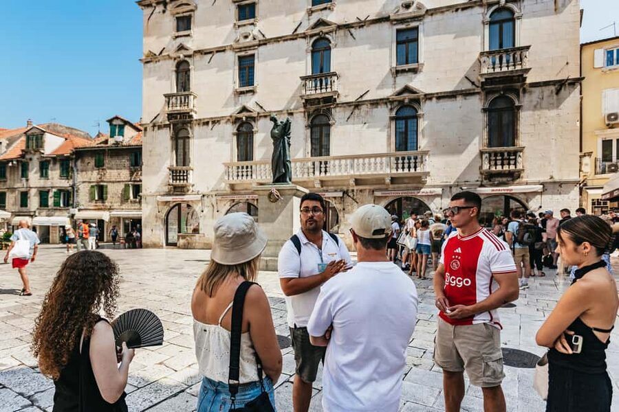 Split: Diocletian Palace & Old Town Guided Walking Tour - The Benedictine, Town Hall, and Fruit Square
