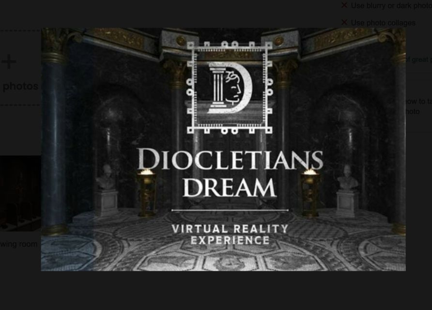 Split: Diocletian's Palace Virtual Reality Experience - Who will enjoy this most?