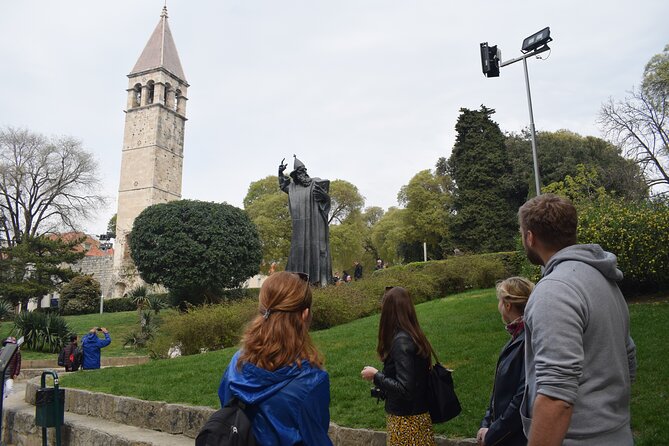 Split: Diocletian's Palace Walking and Wine Tasting Tour - Triklinij gives you a useful palace view